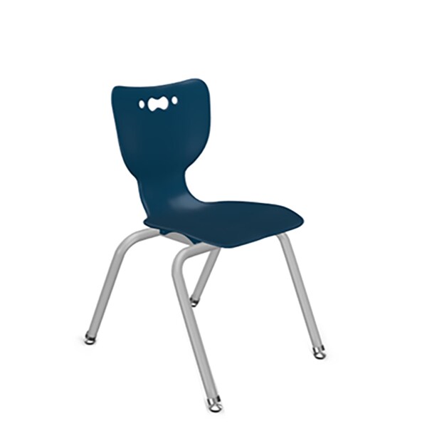 MooreCo 16" Hierarchy 4-Leg Chair - Endless Sea