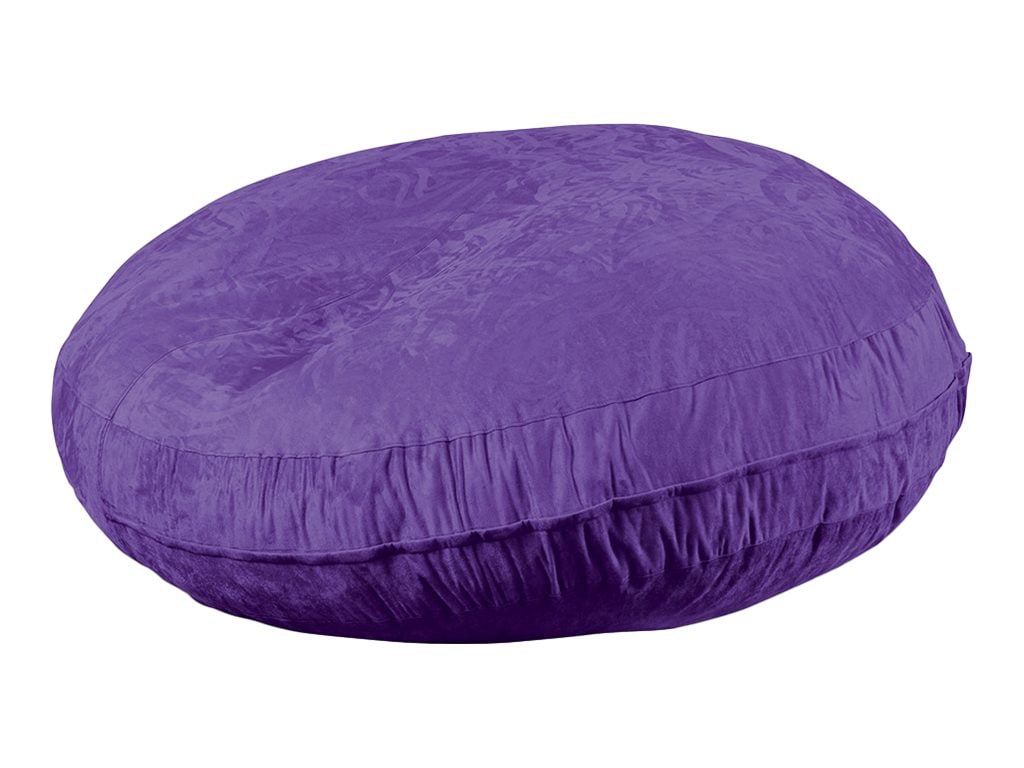 MooreCo Beanies Lentil Lounger Small - bean bag - round - micro-suede, mixe
