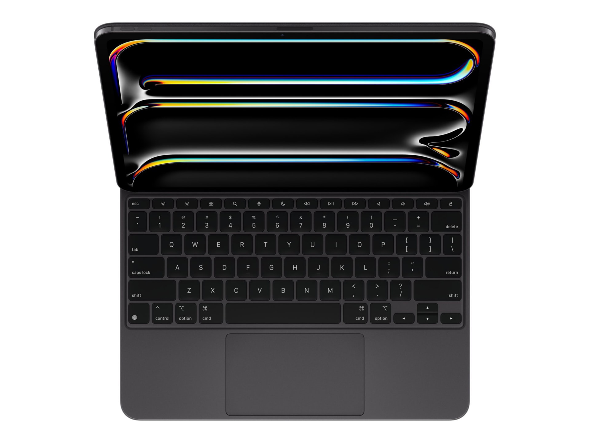 Apple Magic Keyboard - clavier et étui - avec trackpad - QWERTY - US - noir Périphérique d'entrée
