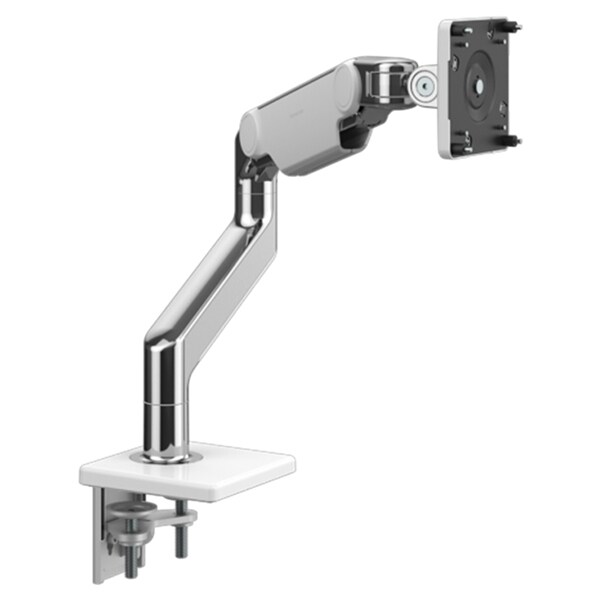 Humanscale M8.1 Single Monitor Arm with Clamp and Bolt-Thru Mount