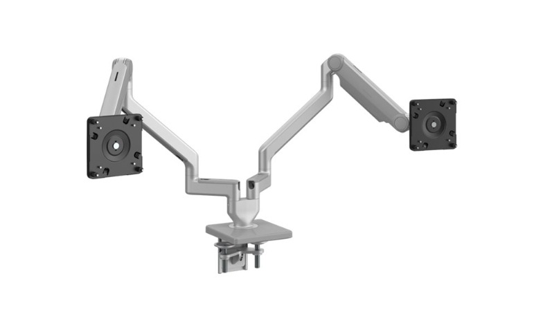 Humanscale M2.1 Monitor Arms with Dual Two-Piece Clamp Mount Base