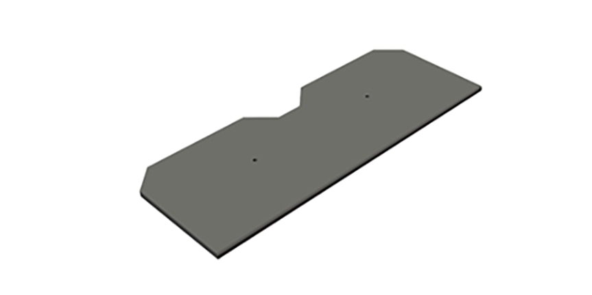 Zebra Stadium Shelf for Small to X-large Cabinets