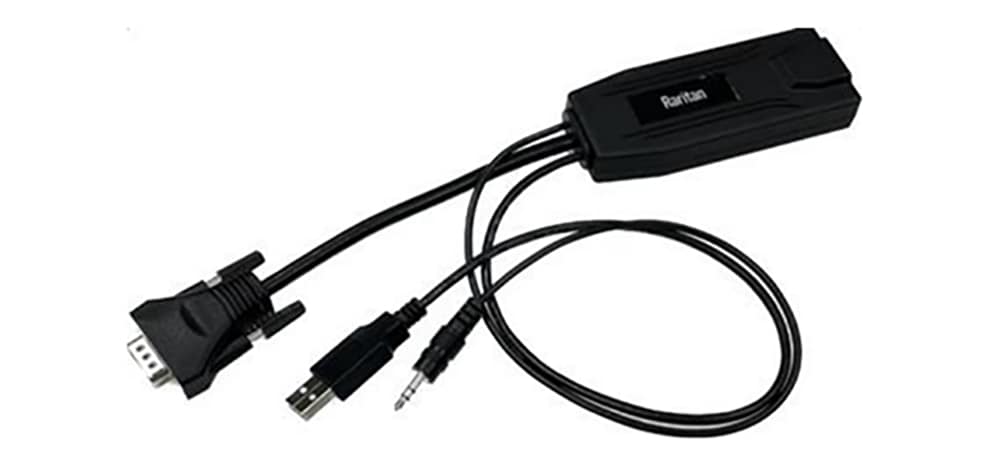 RARITAN DUAL MONITOR KVM SWITCH