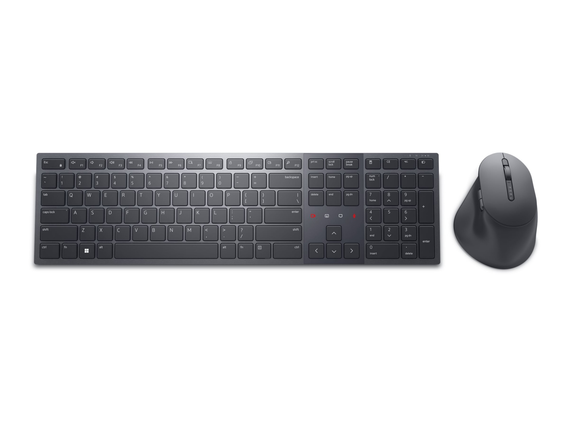 Dell Premier KM900 - keyboard and mouse set - collaboration - QWERTY - US -