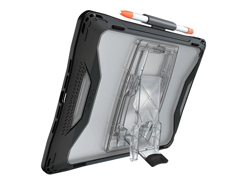 UZBL AfterShock Case for iPad 7th / 8th / 9th Gen 10.2 w/ Kickstand, Black