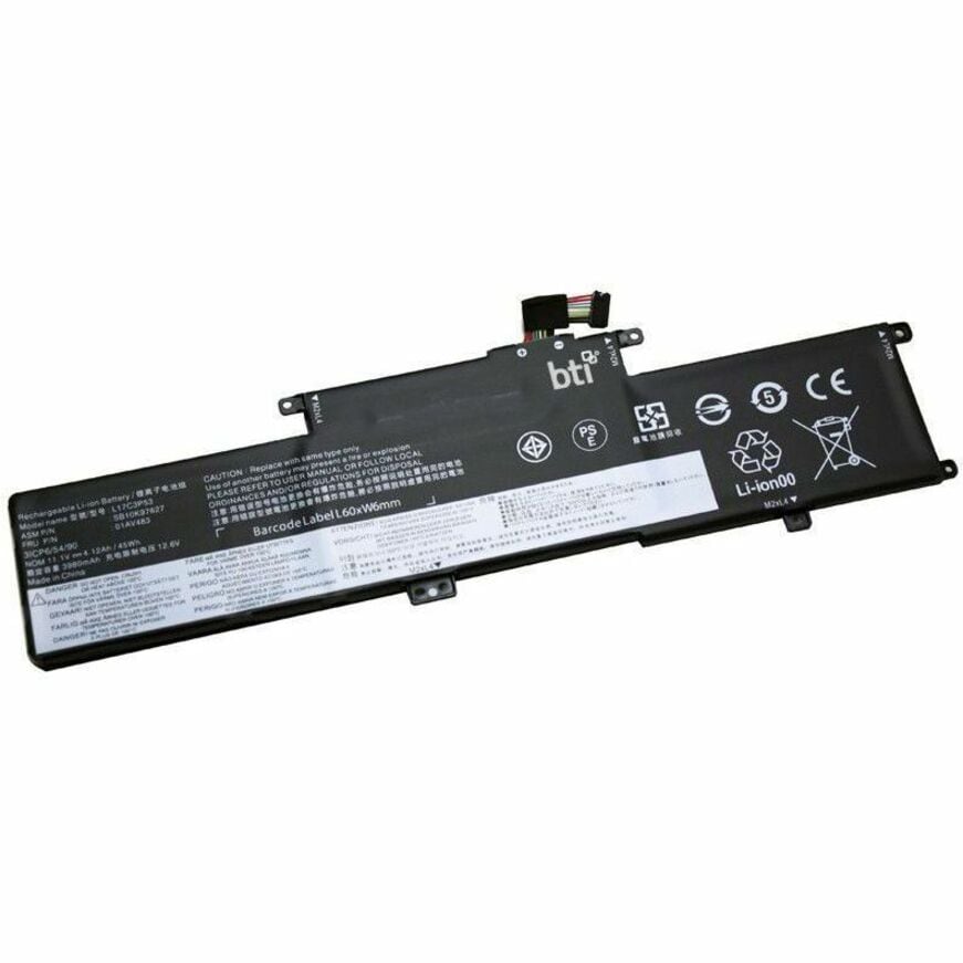 BTI - notebook battery - Li-pol - 4050 mAh - 45 Wh