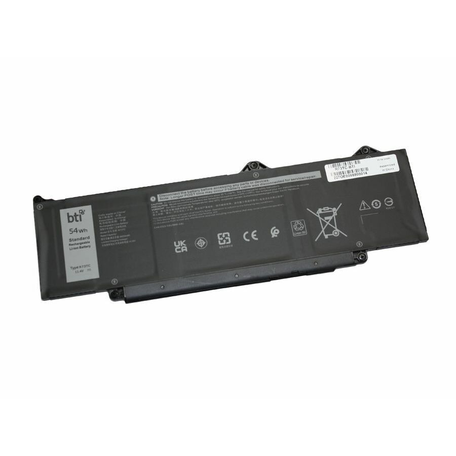 Thumbnail 2 of 2 for BTI R73TC-BTI 11.4V 54WHR LI-ION BATTERY 09HKT5, 9HKT5, CN-09HKT5, R73TC LATITUDE 3340, LATITUDE 3440, LATITUDE 3540,