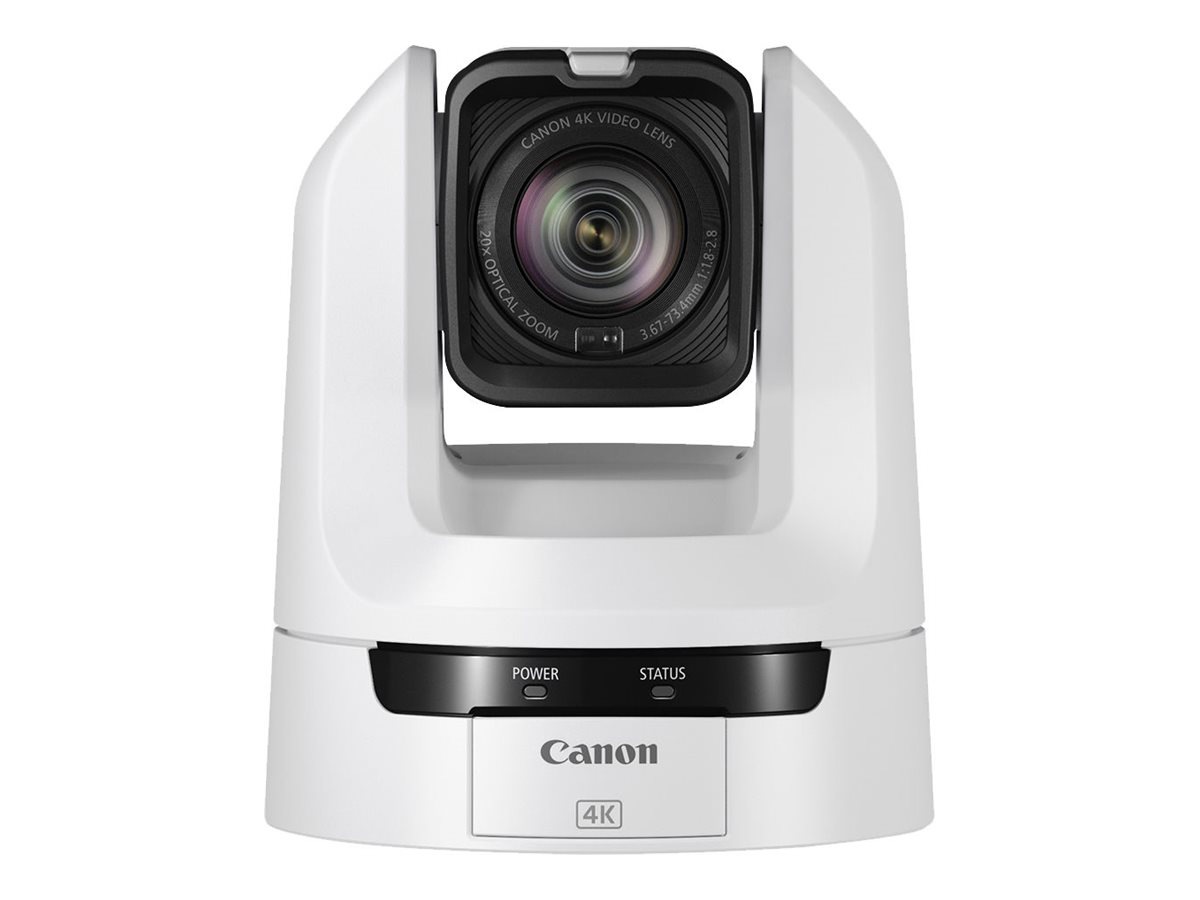 Canon CR-N100 4K NDI PTZ Camera - White