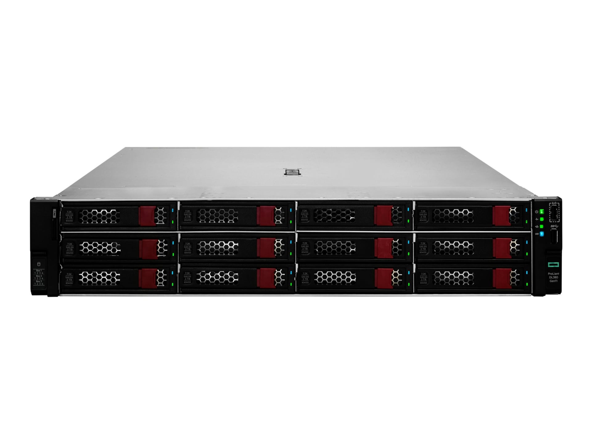 HPE ProLiant DL380 Gen11 Smart Choice - Xeon Silver 4510 2.4 GHz - 64 GB - HDD 2 x 8 TB - 2 x 1000W - rack server