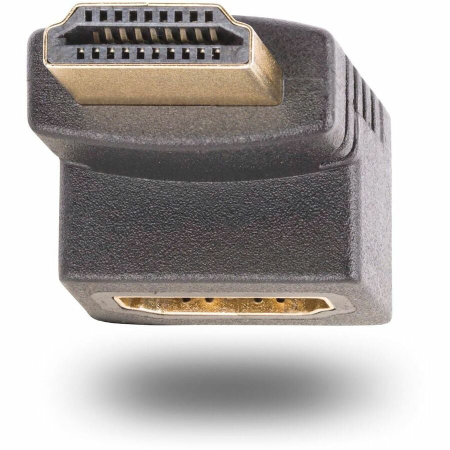 StarTech.com Down Angle HDMI 2.0 Adapter, Male to Female, Vertical 90-Degre