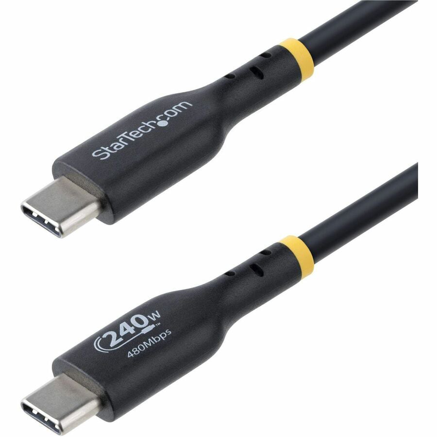 StarTech.com 10ft (3m) USB-C Charging Cable, Charge & Sync, 240W (5A) PD EP