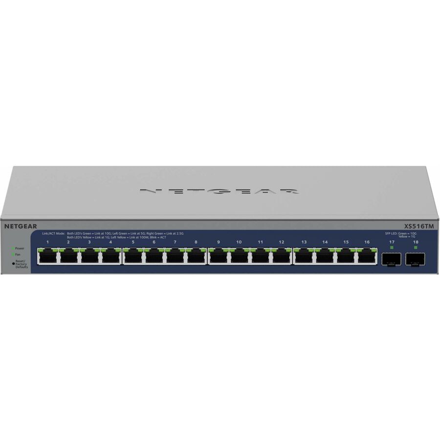 Thumbnail 2 of 9 for Netgear Smart S3600 XS516TM Ethernet Switch