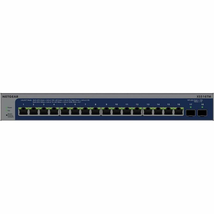 Thumbnail 3 of 9 for Netgear Smart S3600 XS516TM Ethernet Switch