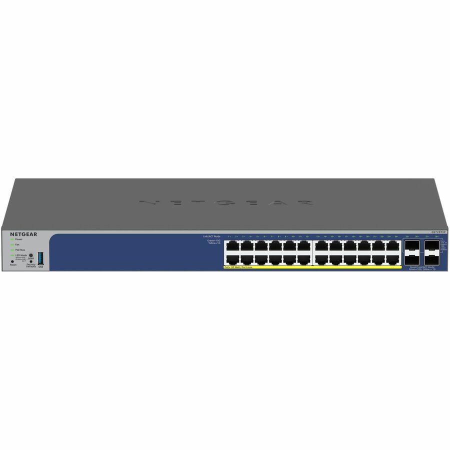 NETGEAR 24PT GE POE 10G SMART SWITCH