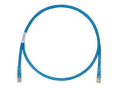 Panduit TX6A 10Gig patch cable - 5 ft - blue