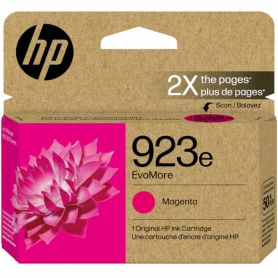 HP EvoMore 923e Original High Yield Inkjet Ink Cartridge - Magenta - 1 Each