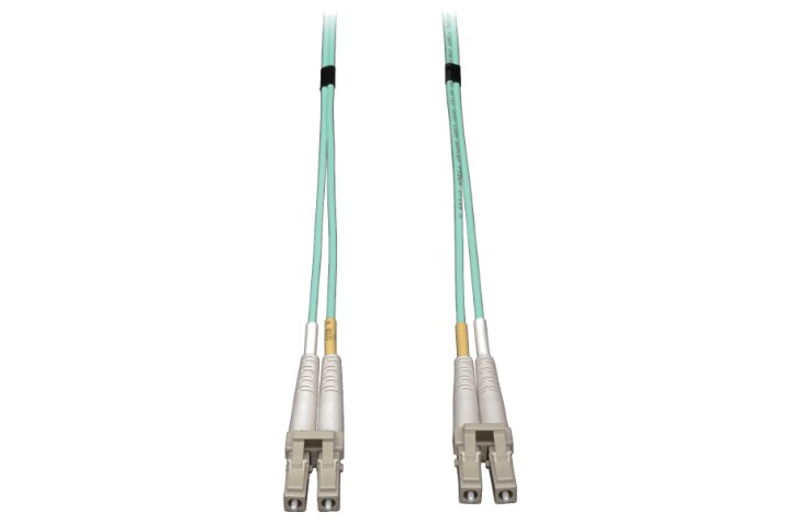 Tripp Lite 3M 10Gb Duplex Multimode 50/125 OM3 LSZH Fiber Patch Cable LC/LC  Aqua 3 Meters - patch cable - 3 m - aqua