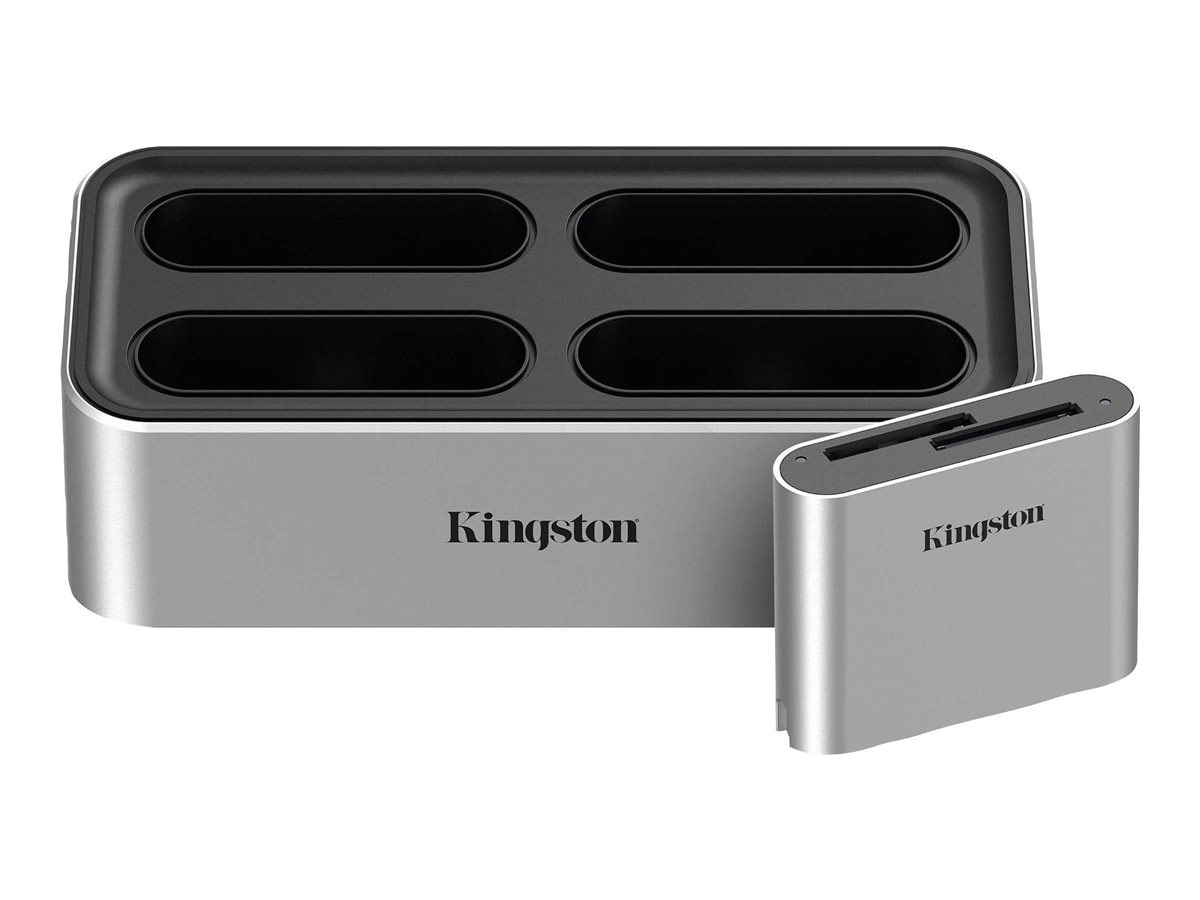 Kingston USB-C 3.2 Gen2 Workflow Station Docking Station with Dual-Slot SD UHS-II Card Reader