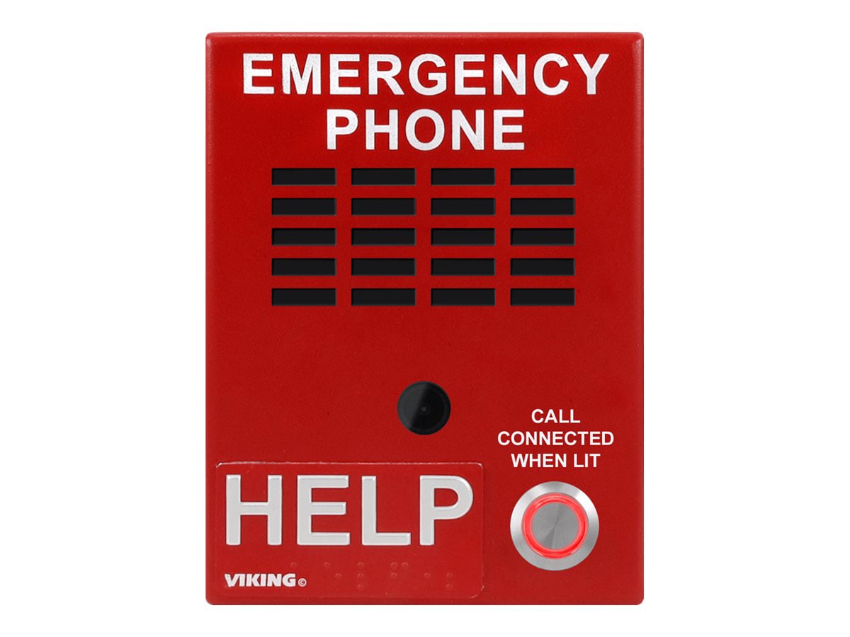 Viking X-1605 - VoIP emergency phone - with digital camera