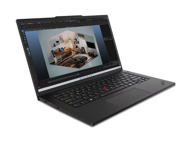 Thumbnail 3 of 8 for Lenovo ThinkPad P14s Gen 5 - AI Ready - 14" - AMD Ryzen 7 Pro - 8840HS - AMD PRO - 64 GB RAM - 1 TB SSD - 4G/5G
