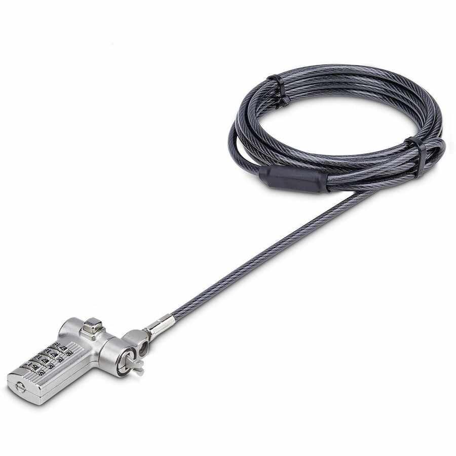 StarTech.com 25-Pack Universal Serialized Laptop Lock 6.6ft, Noble Wedge®/N