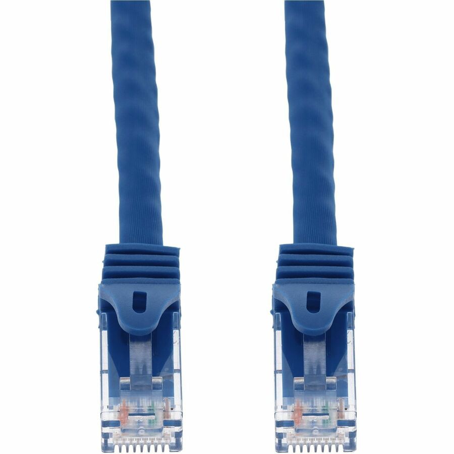 Proline 10ft Blue CAT 6A PVC Ethernet Cable Snagless Easy Boot RJ-45 M/M