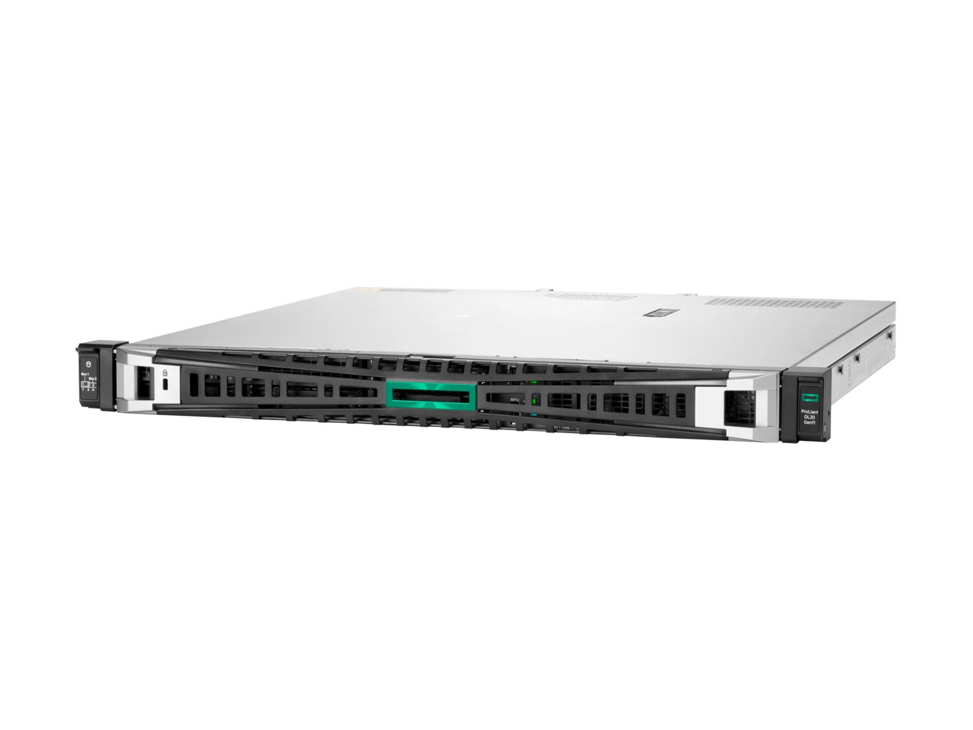 HPE ProLiant DL20 Gen11 - rack-mountable - no CPU - 0 GB - no HDD - TAA Com