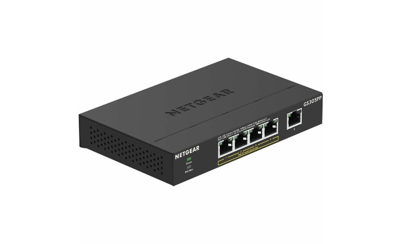 パソコン NETGEAR  GS305P Amazon.com: NETGEAR 5-Port PoE Gigabit Ethernet Unmanaged