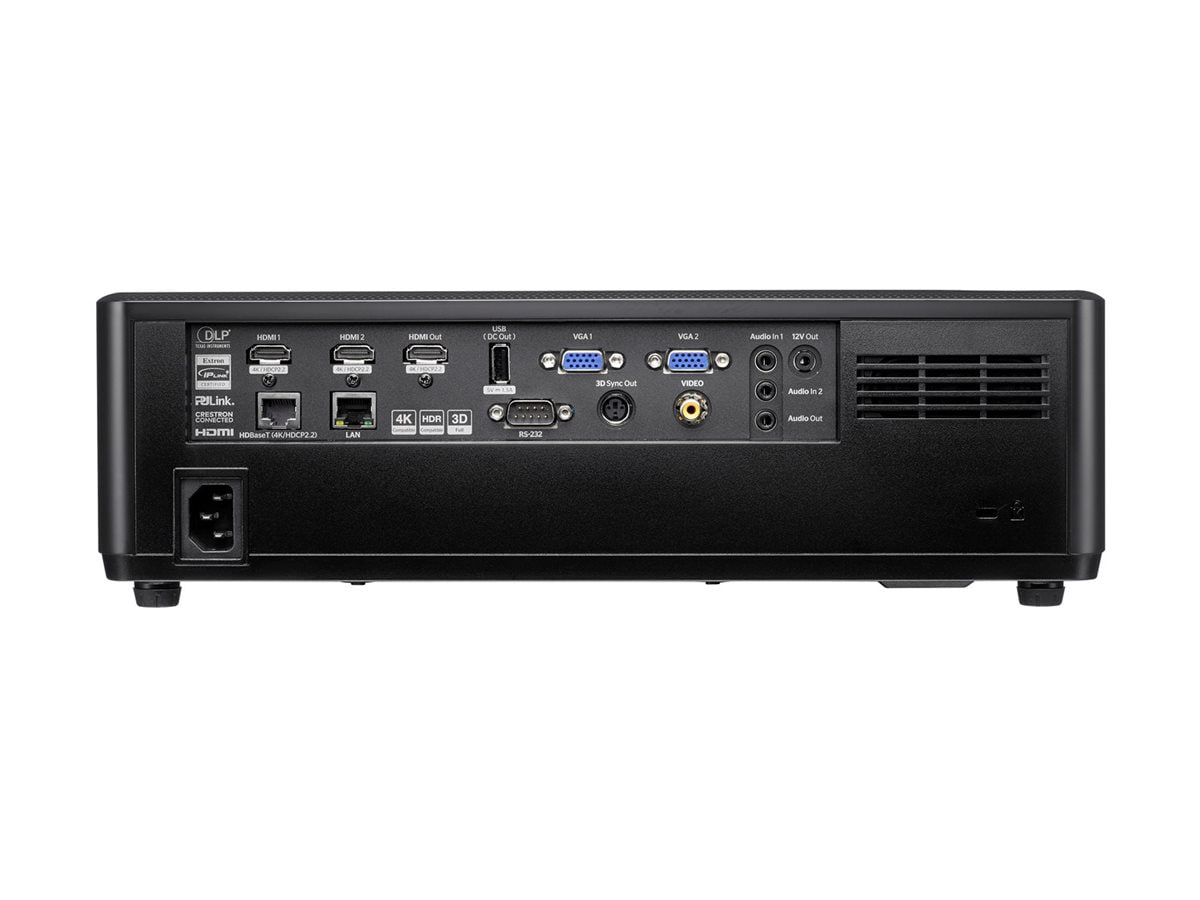 Thumbnail 6 of 9 for Optoma ZU607TST - DLP projector - short-throw - 3D - LAN - black