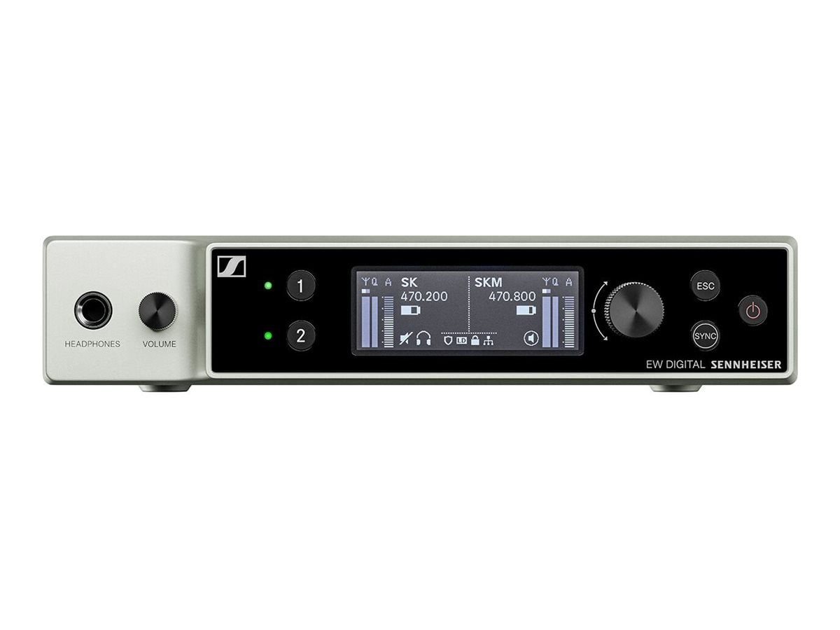 Sennheiser EW-DX EM 2 DANTE (Q1-9) - wireless audio receiver for wireless microphone system - 470.2 - 550 MHz