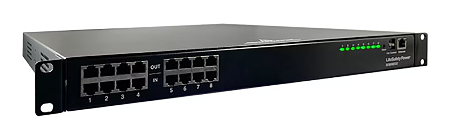 Bosch LifeSafety Power BitStream BT500 8-port Midspan PoE Injector