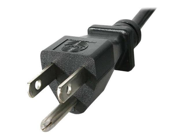 StarTech.com 6ft (2m) Computer Power Cord Y Splitter, NEMA 5-15P to 2x C13 Y Cable, 10A 125V, 18AWG, AC Power Cord,