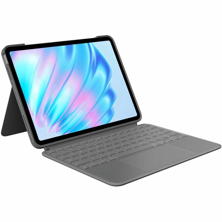 Logitech Combo Touch iPad Air 11-inch (M2), iPad Air (4th & 5th gen - 2020, 2022) Keyboard Case - Detachable backlit