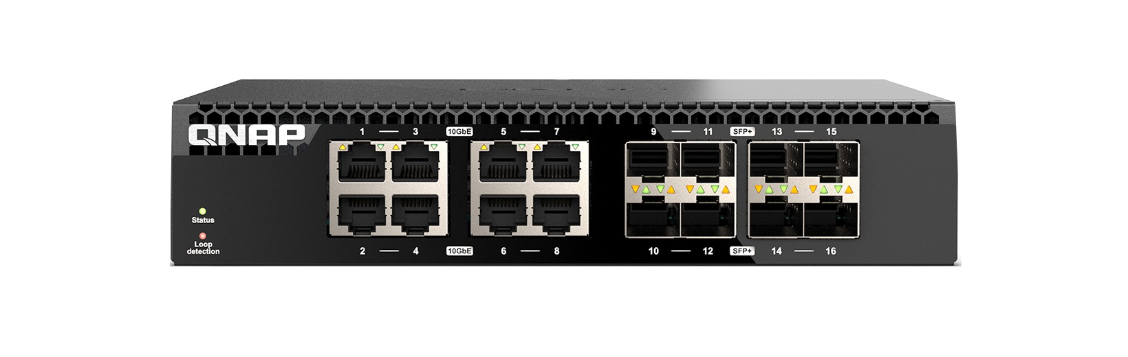 QNAP 16-Port 10GbE SFP+ Unmanaged Switch