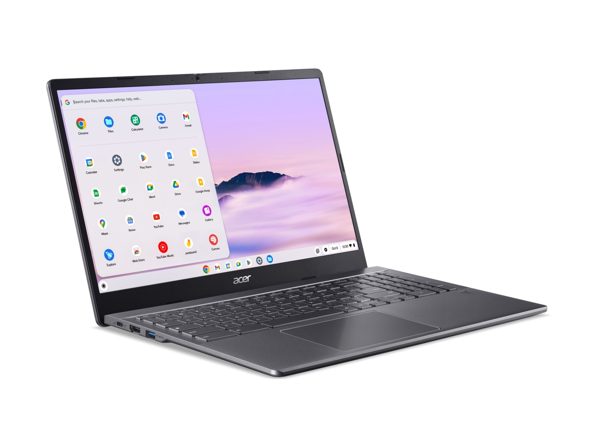 Thumbnail 3 of 7 for Acer Chromebook Plus 515 CBE595-2T - 15.6" - Intel Core 7 - 150U - 16 GB RAM - 256 GB SSD - US