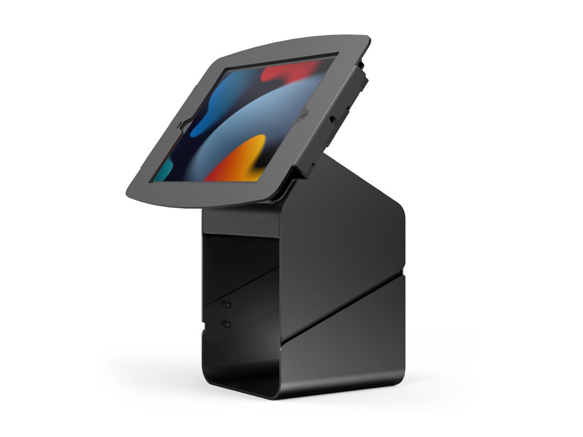 Compulocks iPad 10.2" Space Enclosure Tablet Printer Kiosk stand - kiosk style - for printer / tablet - black