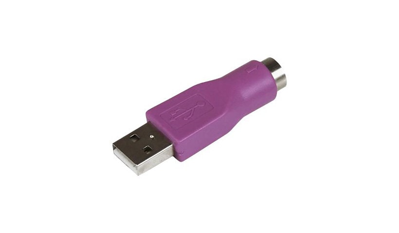 StarTech.com Keyboard adapter - 6 pin PS/2 (F) - 4 pin USB Type A (M)