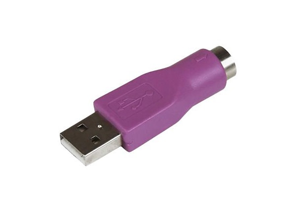 StarTech.com Keyboard adapter - 6 pin PS/2 (F) - 4 pin USB A (M) - GC46MFKEY USB Adapters -