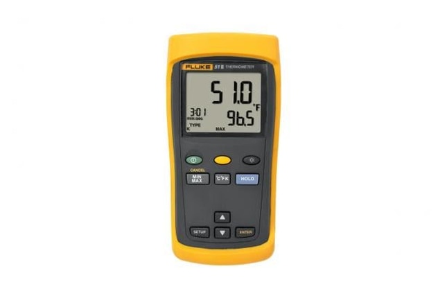 Fluke Networks 51-2 Single Input Handheld Digital Probe Thermometer