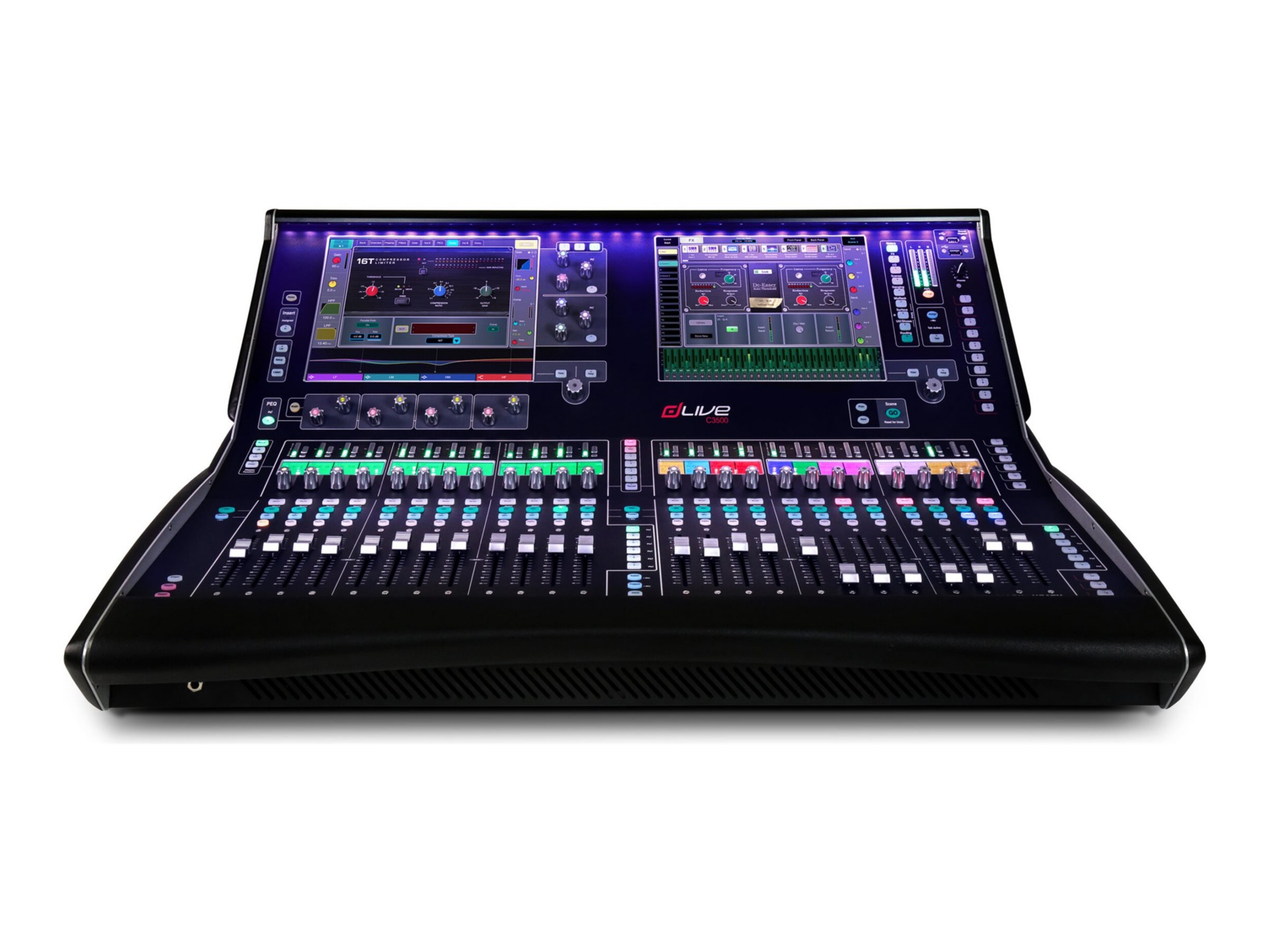 Allen & Heath dLive C3500 mixer control panel - 128-channel