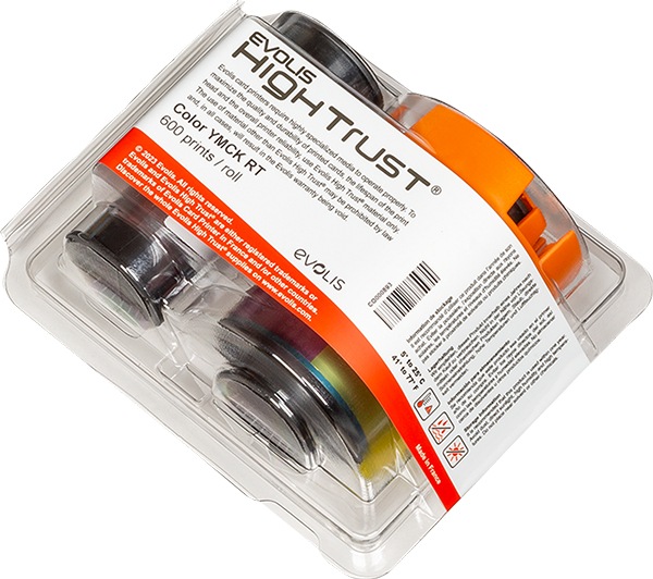 Evolis YMCK Retransfer Color Ribbon