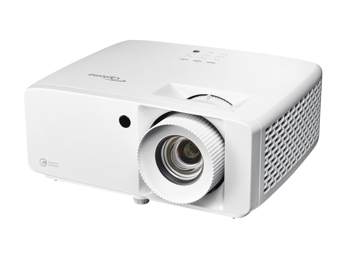 Optoma UHZ66 - DLP projector - portable - 3D - LAN - white
