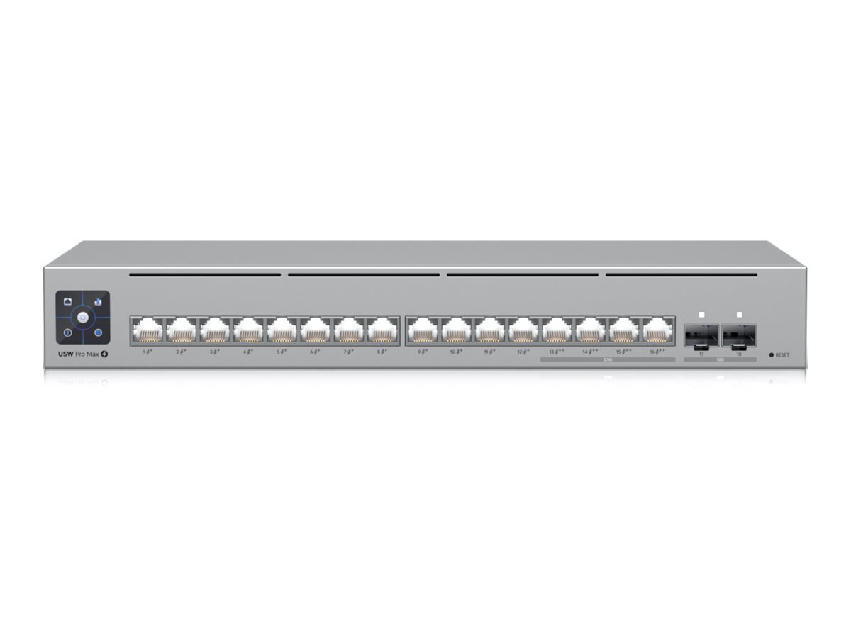 Ubiquiti UniFi Switch Pro Max 16 PoE - commutateur - 16 ports - Géré - Montable sur rack