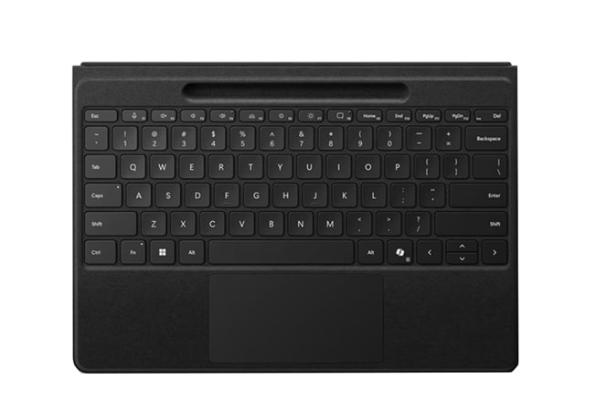 Microsoft Flex Keyboard for Surface Pro 11/9/8 Detachable Laptop - Black