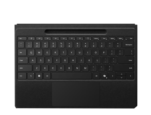 Microsoft Flex Keyboard with Pen Storage for Surface Pro 10/9/8 Laptop - Bl