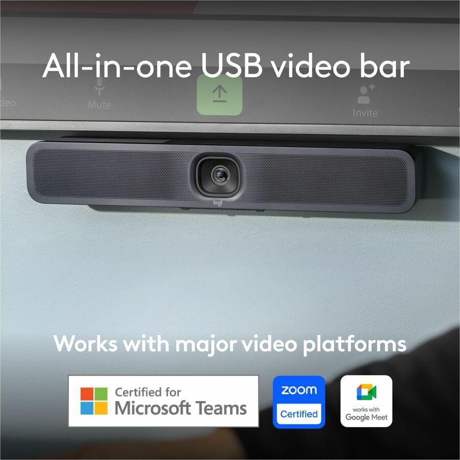 Thumbnail 5 of 9 for Logitech MeetUp 2 - All-In-One USB Conference Camera for Huddle and Small Room - Graphite