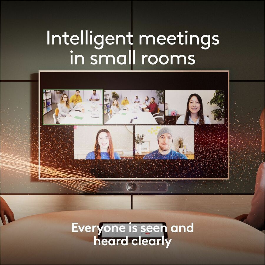 Thumbnail 6 of 9 for Logitech MeetUp 2 - All-In-One USB Conference Camera for Huddle and Small Room - Graphite