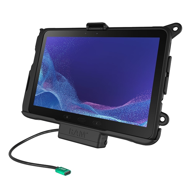 RAM Mounts USB-C Powered Docking Station for Active4 Pro and Active Pro Tab