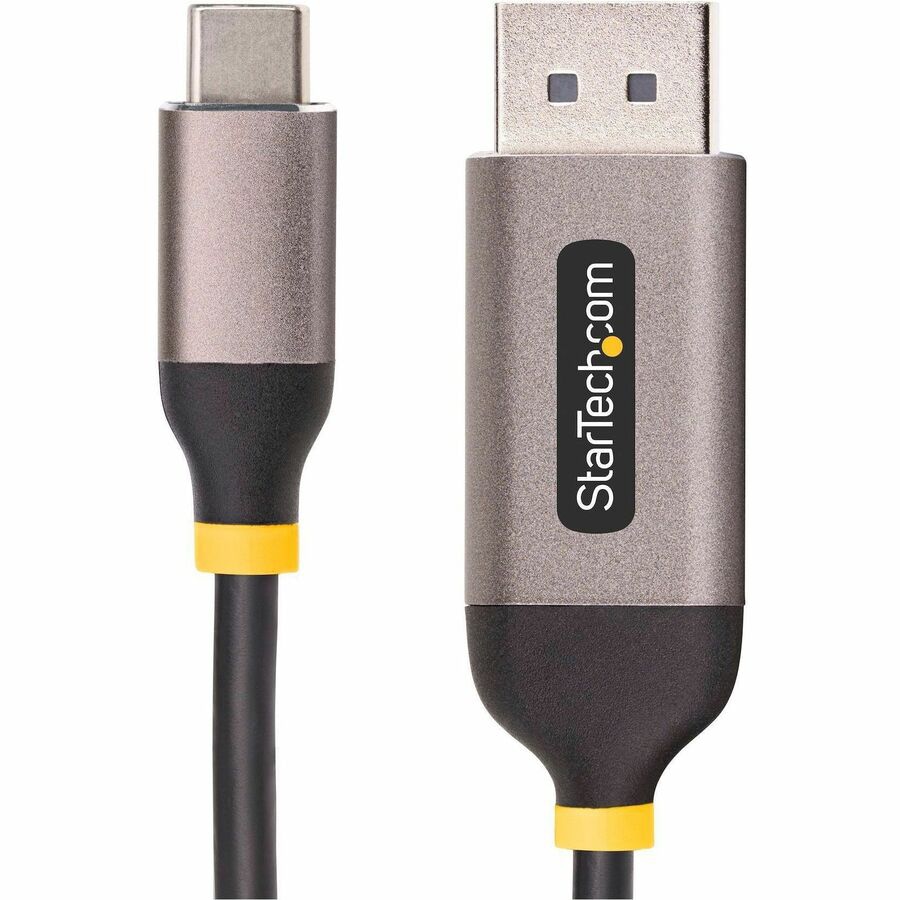 Thumbnail 3 of 6 for StarTech.com 10ft (3m) USB-C to DisplayPort Adapter Cable, 8K 60Hz, 4K 144Hz, HDR10, USB Type-C to DP 1.4 Converter