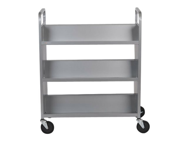 Bretford Duro Series Booktruck - trolley - 6 shelves - red